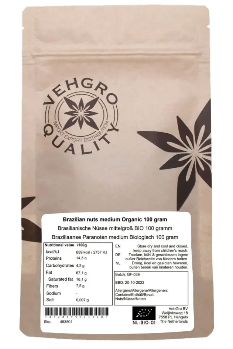 Naturaplaza Brazaliaanse Paranoten Medium Biologisch Online