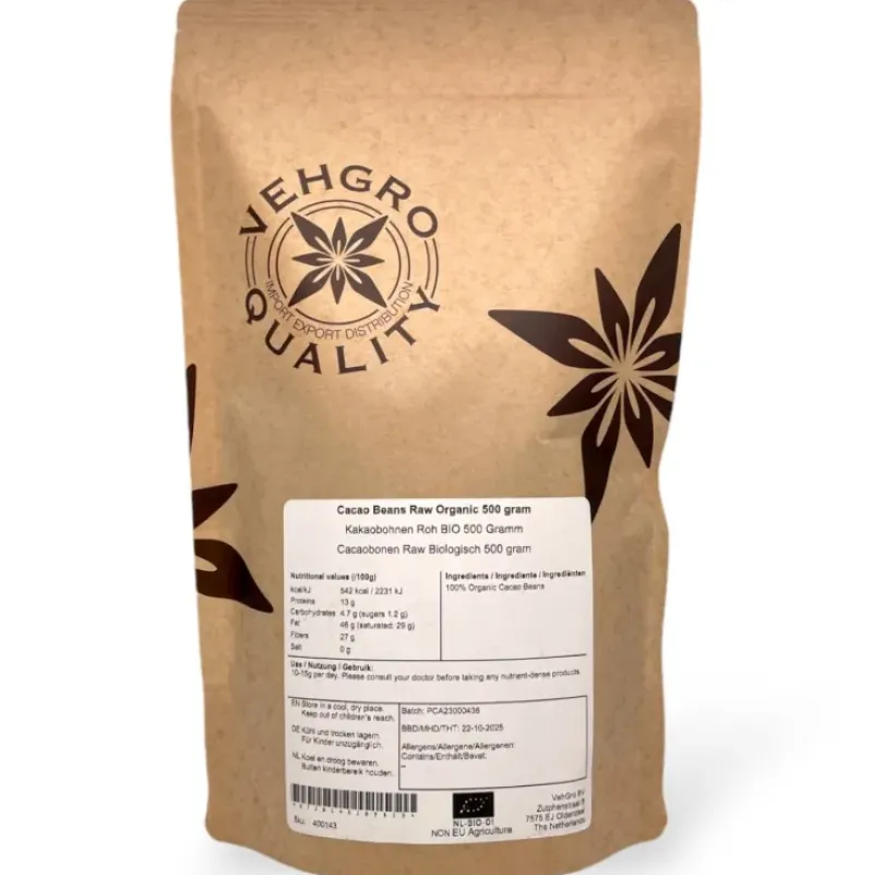 Naturaplaza Cacaobonen Raw Biologisch Sale