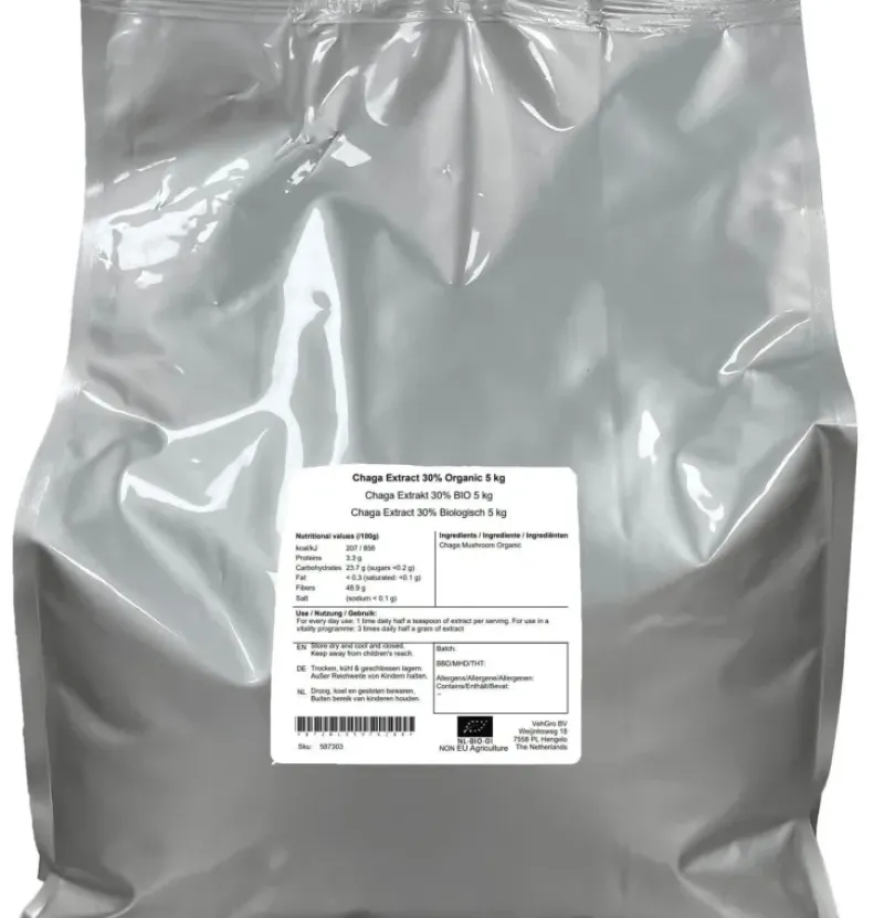 Naturaplaza Chaga Extract 30% Biologisch Fashion