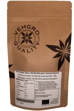 Naturaplaza Chili Poeder Scherp 120.000 SHU kiemarm Biologisch Discount