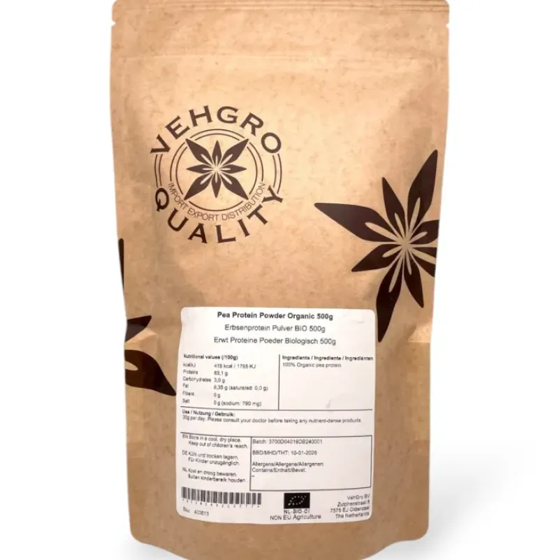 Naturaplaza Erwten Eiwit Poeder Biologisch (80% Proteïne) Fashion