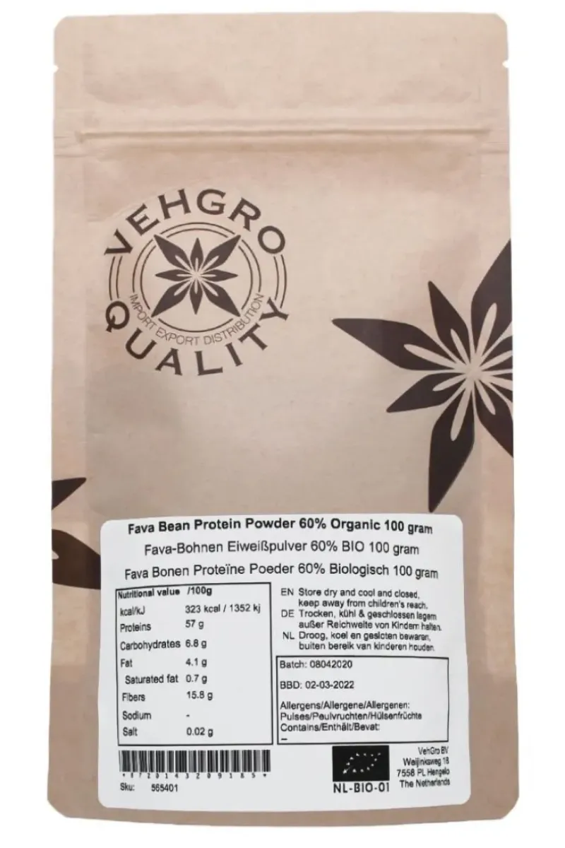 Naturaplaza Fava Bonen Eiwit Poeder Biologisch (60% Proteïne) Fashion