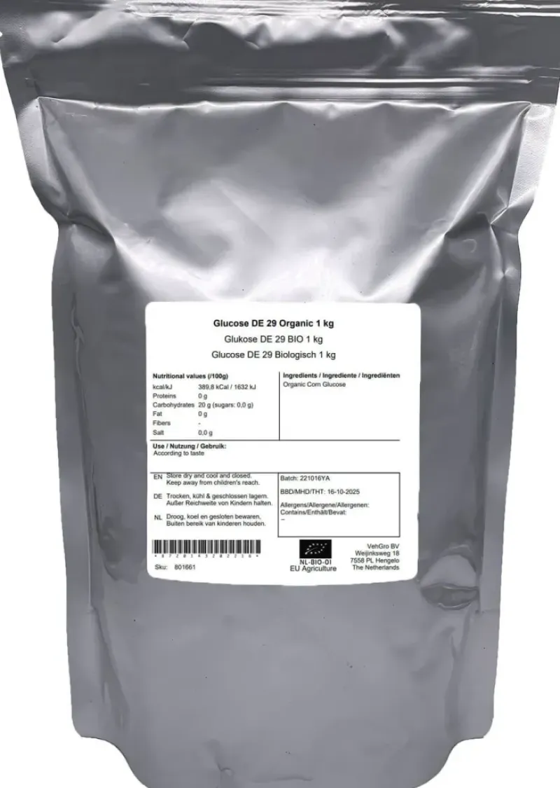 Naturaplaza Glucose DE 29 Biologisch Hot
