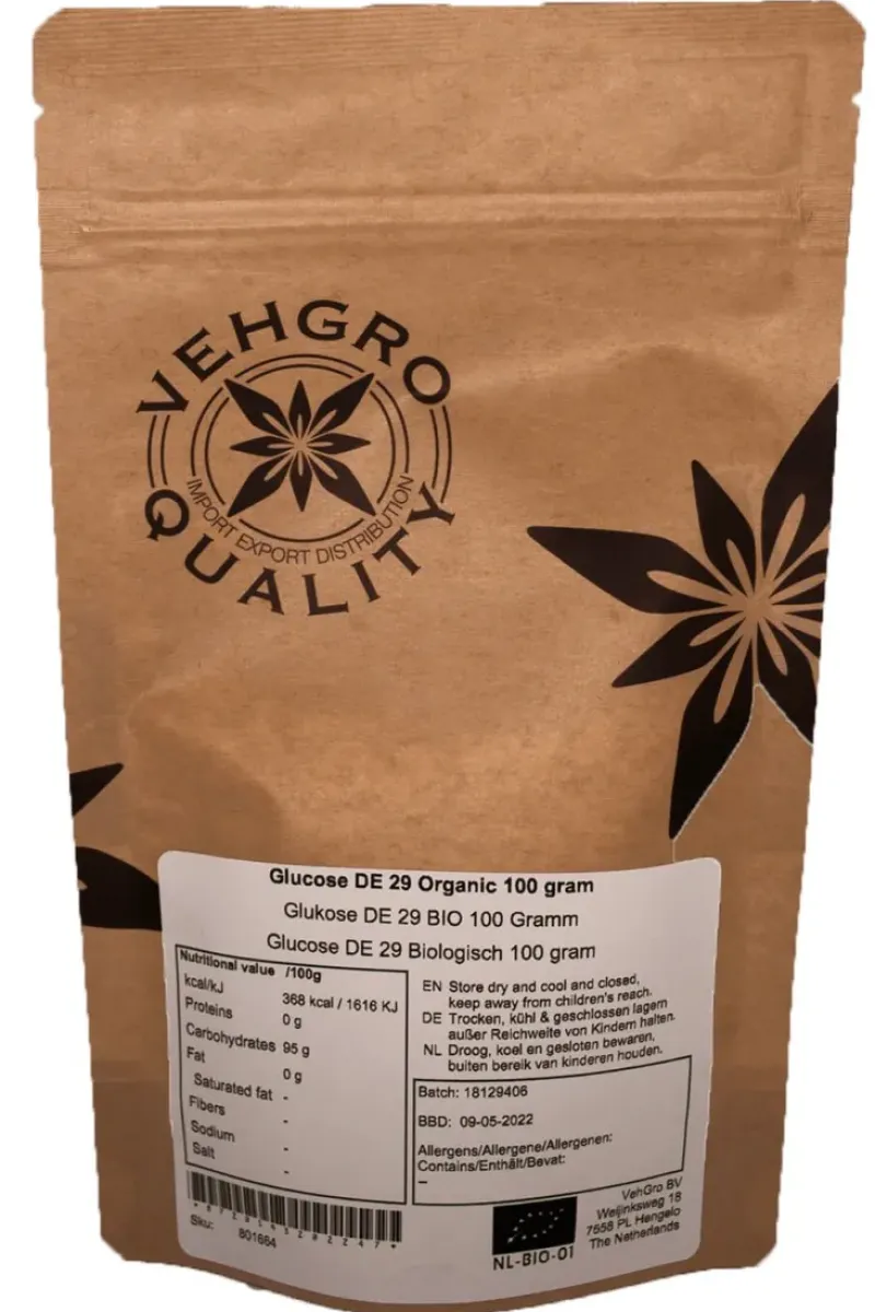Naturaplaza Glucose DE 29 Biologisch Hot