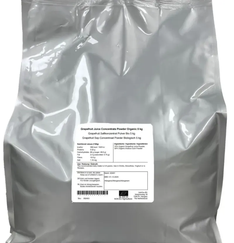 Naturaplaza Grapefruit Sap Concentraat Poeder Biologisch Discount
