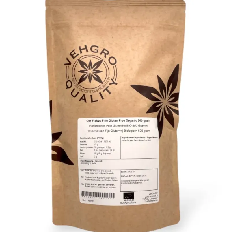 Naturaplaza Havervlokken Fijn Glutenvrij Biologisch Best