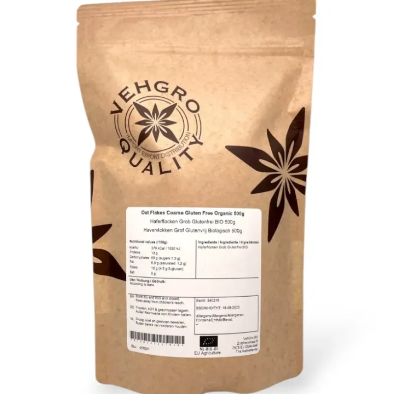 Naturaplaza Havervlokken Grof Glutenvrij Biologisch Outlet