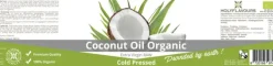 Naturaplaza Holyflavours Kokosolie Extra Virgin Raw koud geperst Biologisch 500 ml Best