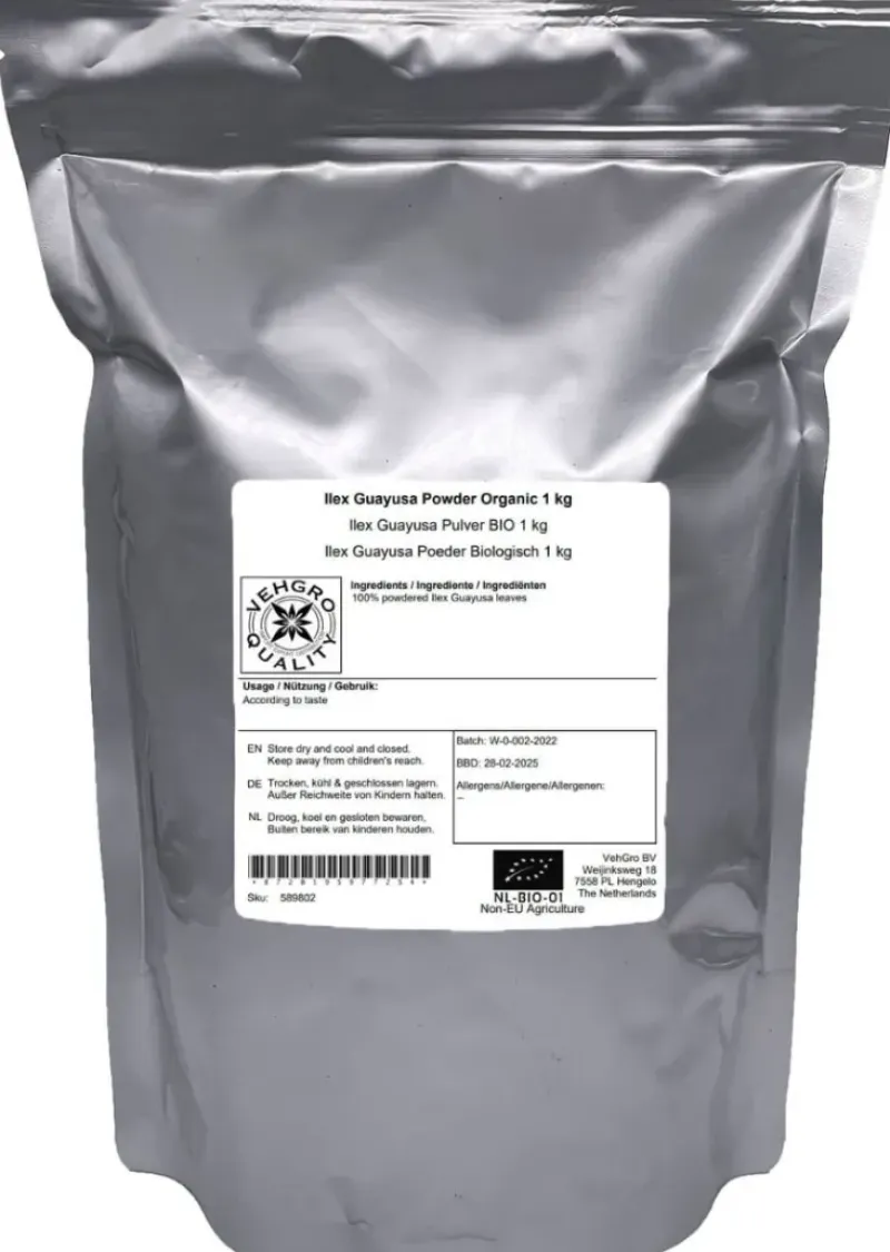 Naturaplaza Ilex Guayusa Poeder Biologisch Fashion