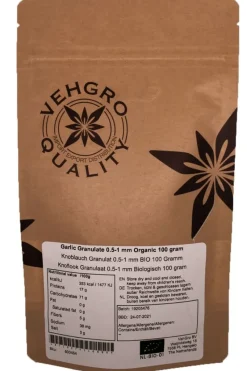Naturaplaza Knoflook Granulaat 0.5-1 mm Biologisch Hot