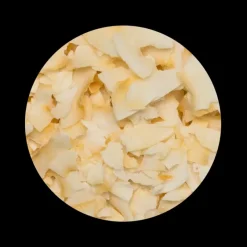 Naturaplaza Kokosnoot chips half geroosterd Biologisch Hot