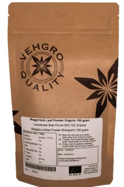 Naturaplaza Maggikruidblad Lavas Poeder Biologisch Hot