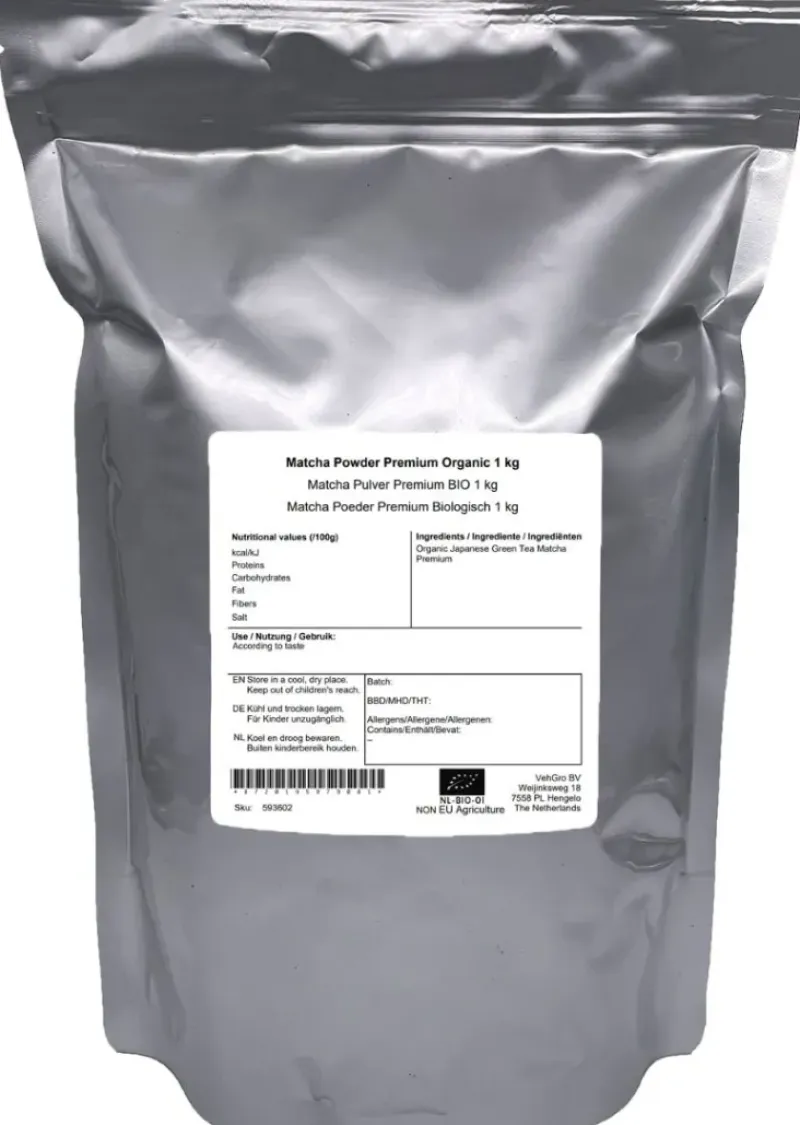 Naturaplaza Matcha Poeder Premium Biologisch Outlet