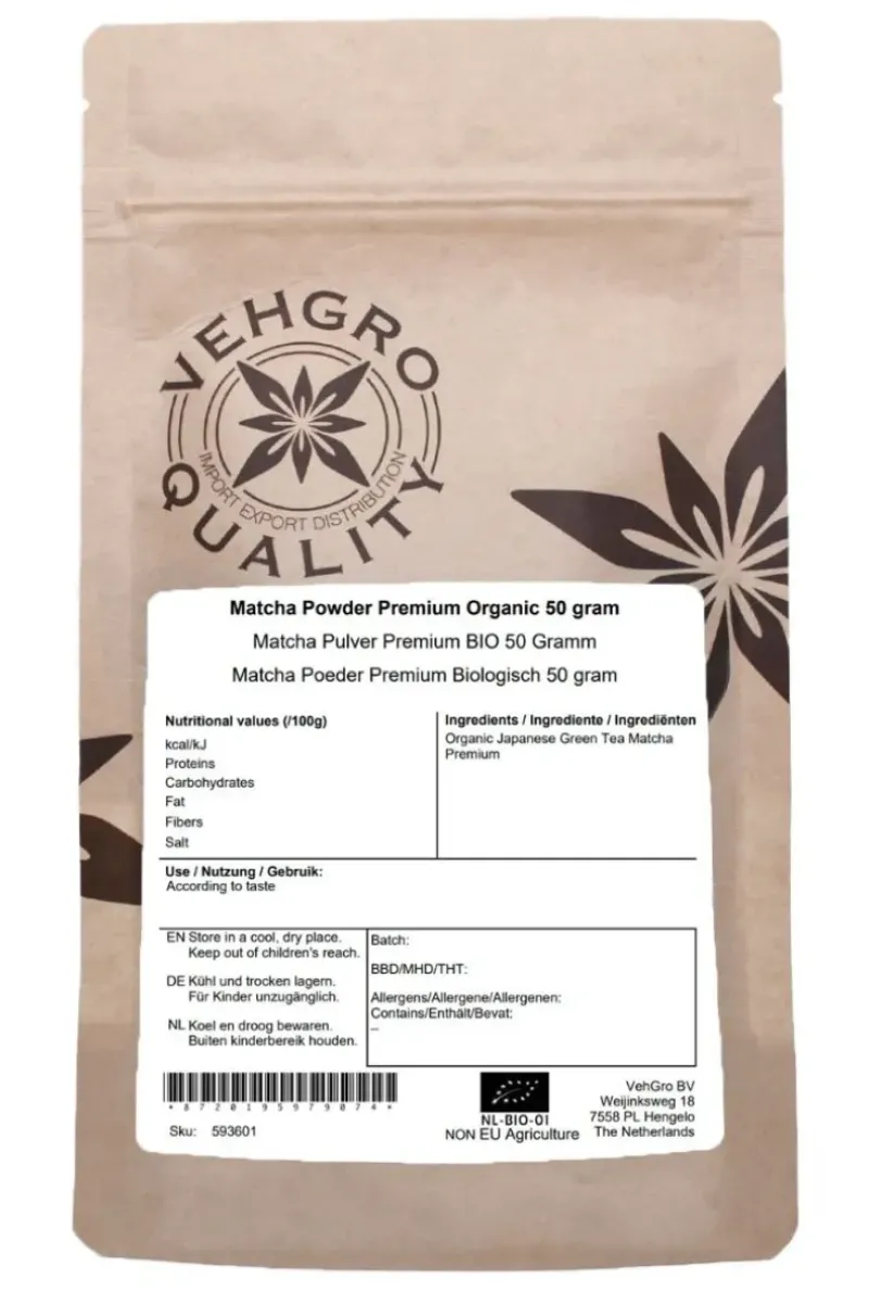 Naturaplaza Matcha Poeder Premium Biologisch Outlet