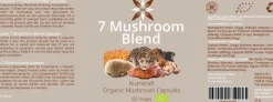 Naturaplaza Nutrikraft - 7 Paddenstoelen mix capsules Biologisch Hot