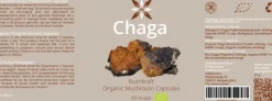 Naturaplaza Nutrikraft - Chaga Capsules Biologisch Sale