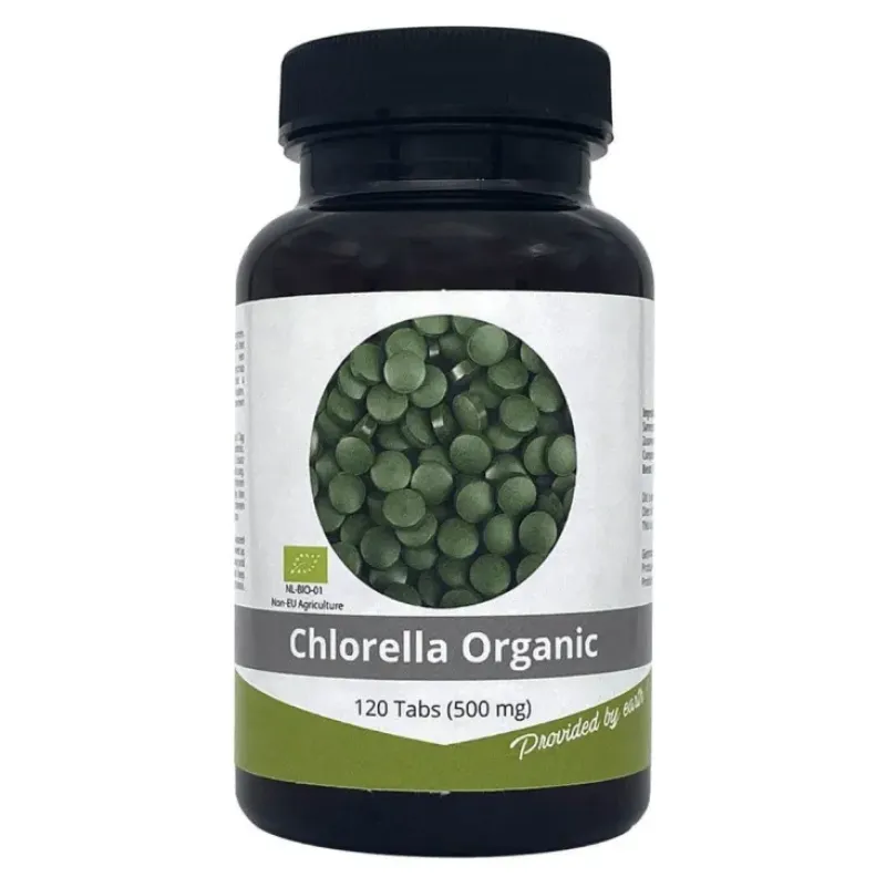 Naturaplaza Nutrikraft - Chlorella Tabs 500mg Biologisch 120 tabs Fashion