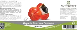 Naturaplaza Nutrikraft - Guarana Capsules 500mg Biologisch Best