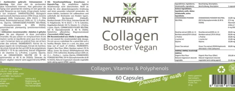 Naturaplaza Nutrikraft - Vegan Collageen Booster Online