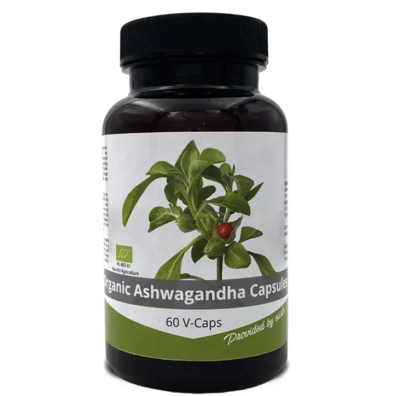 Naturaplaza Nutrikraft Ashwagandha Capsules 500mg Biologisch Hot
