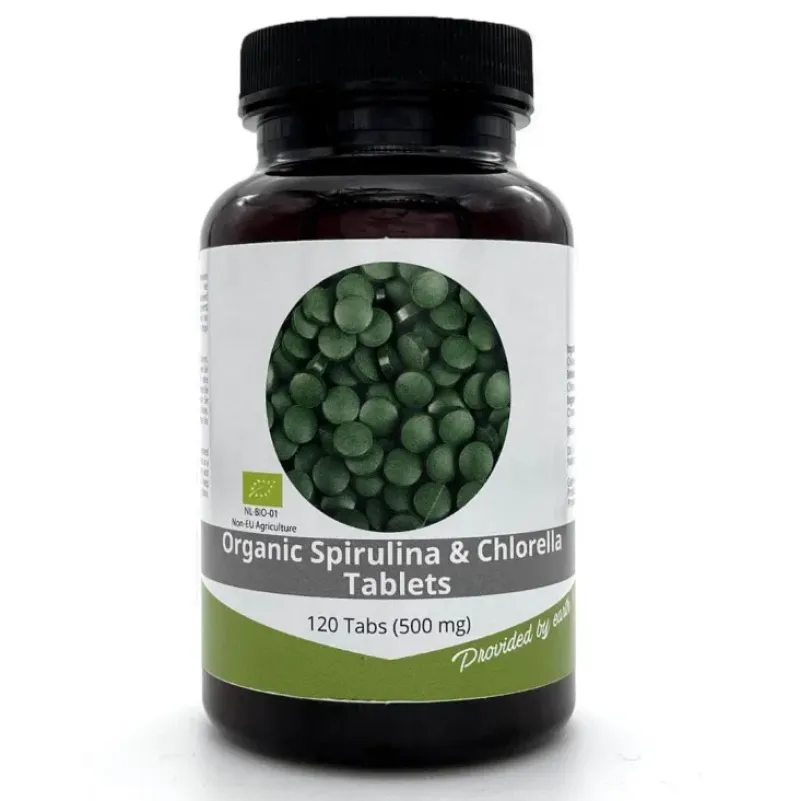 Naturaplaza Nutrikraft Chlorella Spirulina Tabs 500mg Biologisch Clearance