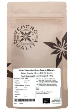 Naturaplaza Reishi Granulaat 5x5 mm Biologisch Discount