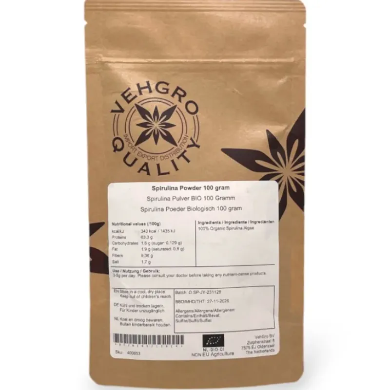 Naturaplaza Spirulina Poeder Biologisch Hot