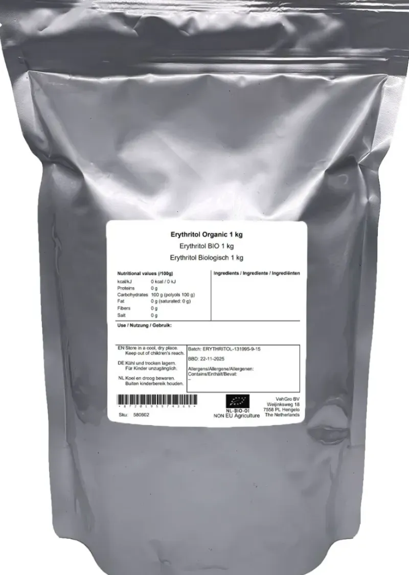 Naturaplaza Strooisuiker Erythritol Biologisch Fashion