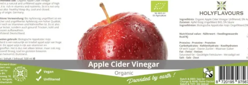 Naturaplaza Troebel Appelazijn Biologisch 500 ml Best