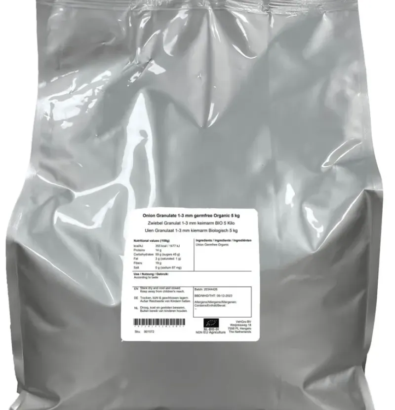 Naturaplaza Uien Granulaat 1-3 mm kiemarm Biologisch Online